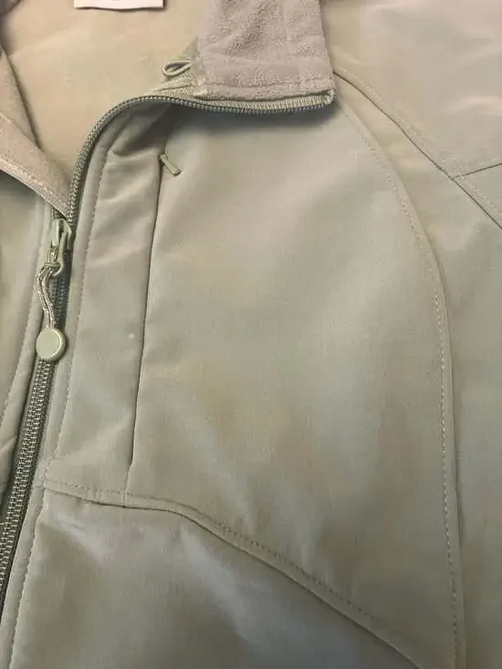 Black Diamond Women's Full-Zip Fleece-Lined Softshell Jacket Green Size Medium - Picture 11 of 13